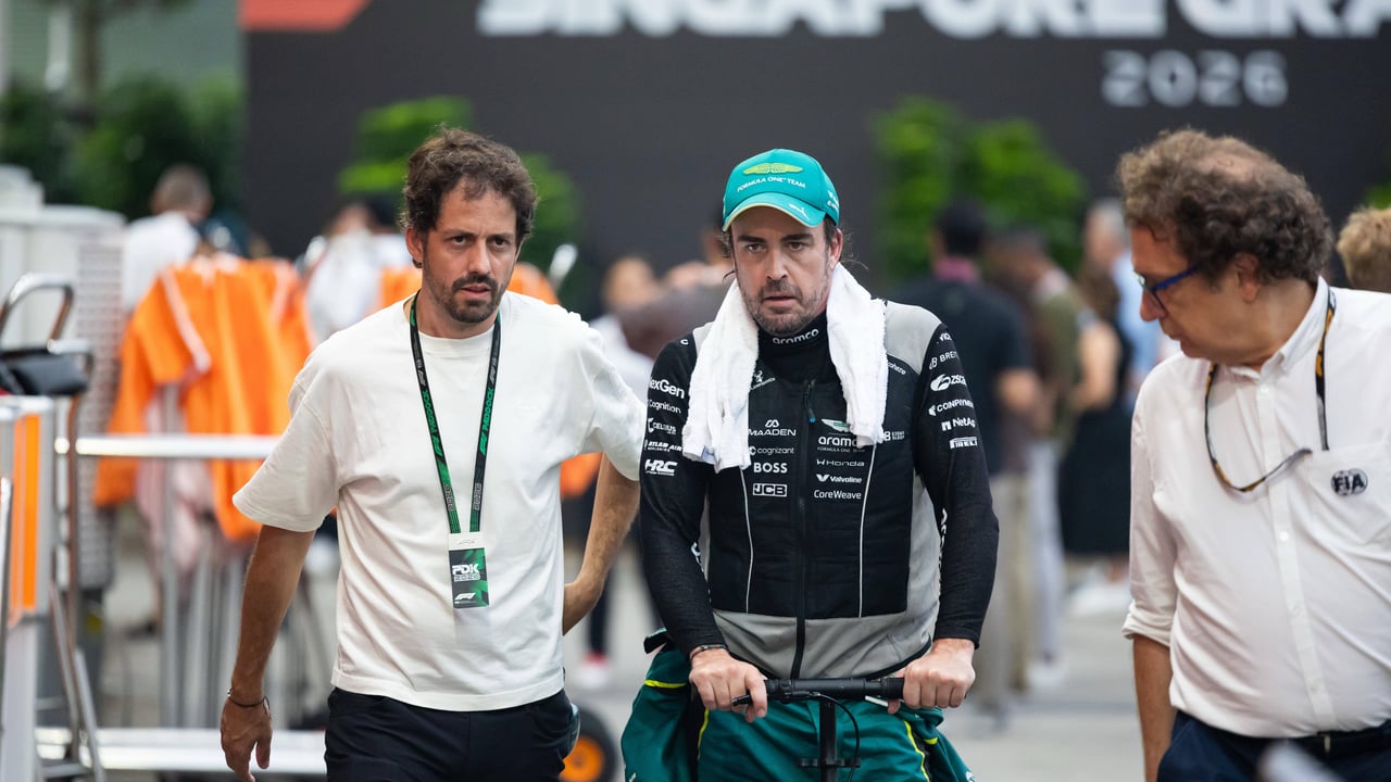 Fernando Alonso saca pecho ante Stroll y Aston Martin lo manda al último lugar