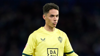 Sergio Arribas, jugador del Almería, en el radar de un histórico de Europa como fichaje para el próximo verano