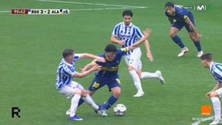 El audio del VAR en la expulsión de Sergio Gómez: lo que dice el acta y la posible sanción