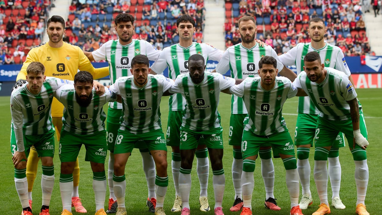 Puntuaciones uno a uno del Betis en su partido de LaLiga ante Osasuna: 'Ayosex' pone picante