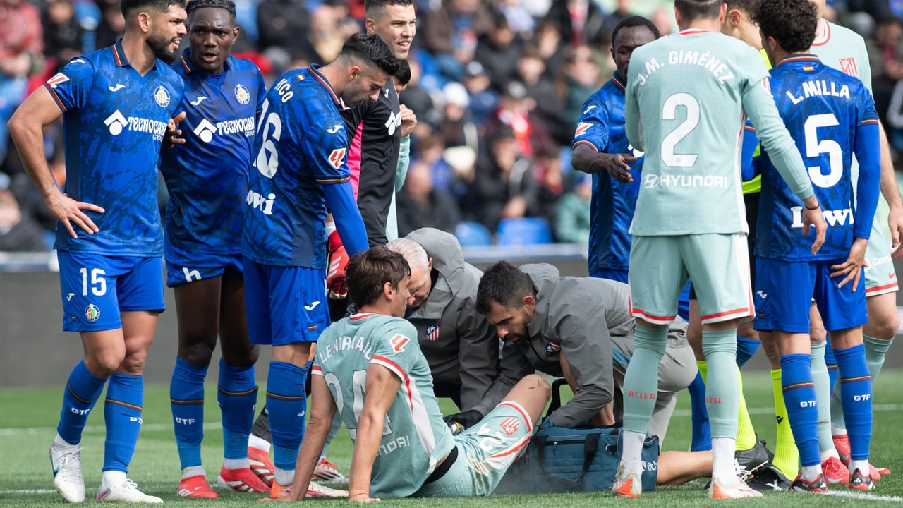 Preocupación en el Atleti antes del derbi y el Barça