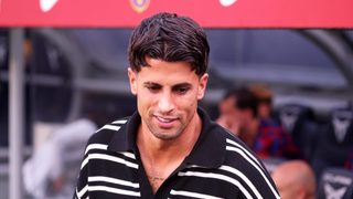 La cómica imagen de Joao Cancelo antes del Joan Gamper