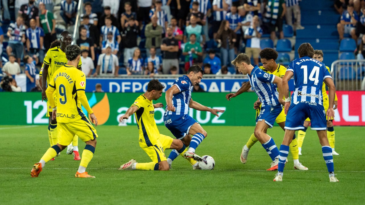 Villareal - Deportivo A Coruña: Alineaciones, horario, y dónde ver en TV el partido de la Jornada 4 de LaLiga