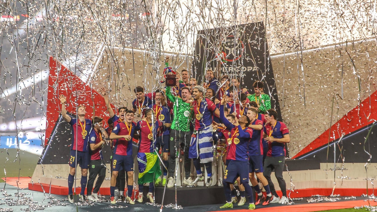 El palmarés de la Supercopa de España: los títulos de Barcelona, Real Madrid, Athletic, Atlético, Sevilla...