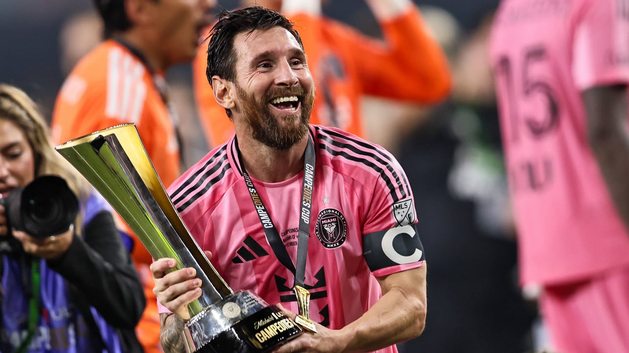 Messi escribe la enésima página dorada de su historia para darle el cuarto título de su era a Inter Miami