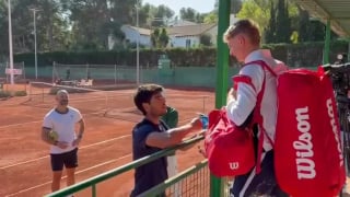 Alcaraz se pone a punto para Montecarlo con Landaluce