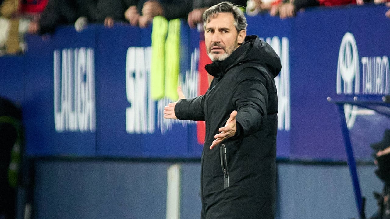 Vicente Moreno, muy crítico: “Me parece un penalti como una catedral”