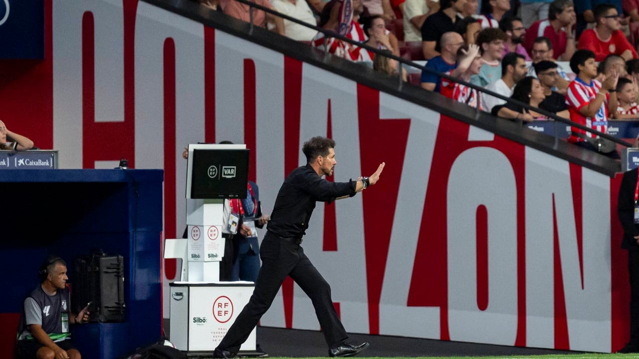 Simeone se moja con Griezmann