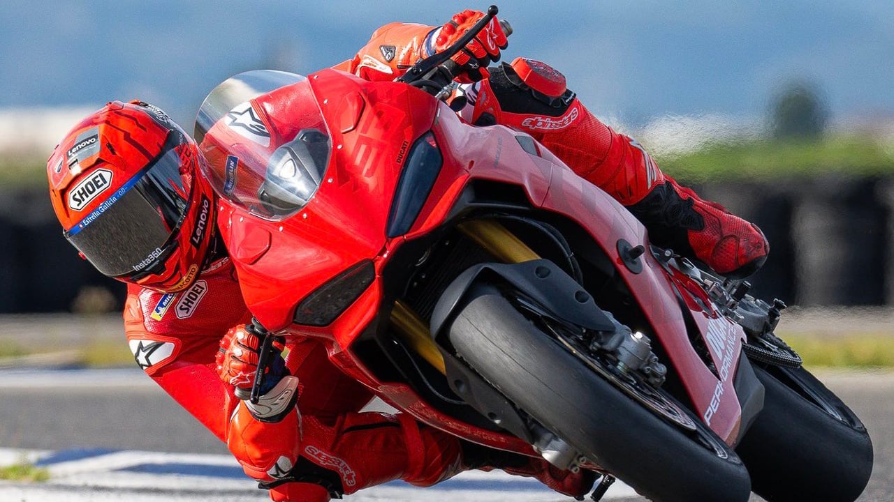 Marc Márquez está de vuelta sobre la moto