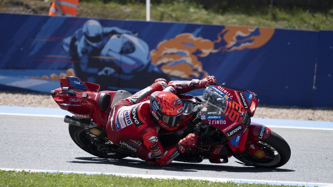 Marc Márquez deja huella en Mugello y Di Giannantonio toma la batuta