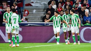 Lille 2-3 Betis: Remontada del Betis en Lille para comenzar con victoria su regreso a la Champions