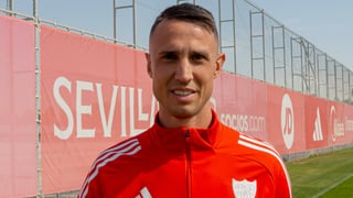 Vlachodimos despeja la pelota caliente de su futuro: "Estoy muy feliz en Sevilla, pero quedarme no depende de mí"