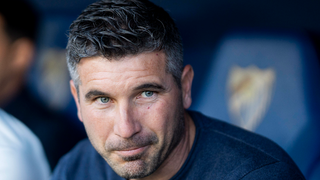 La esperada y no concretada renovación de Funes, técnico de un Málaga que mira a Primera