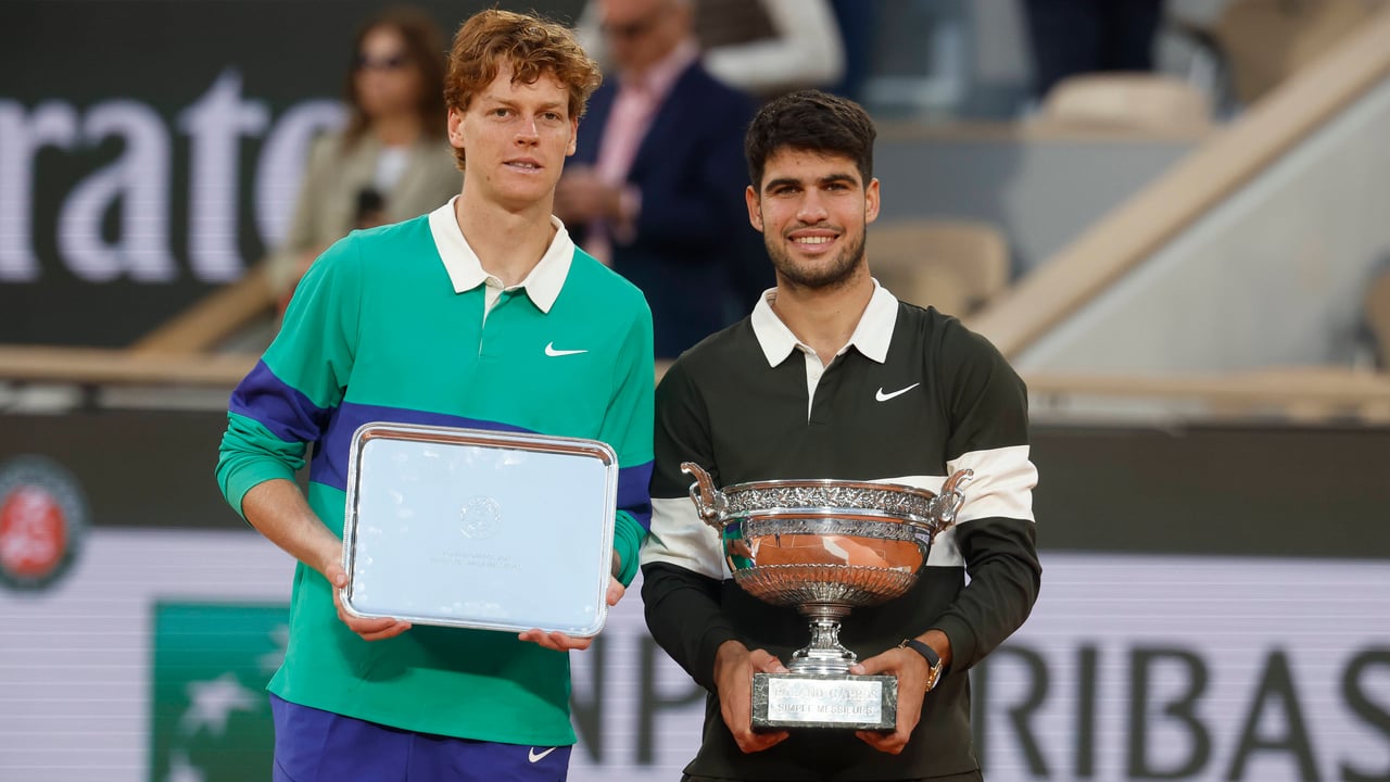 Carlos Alcaraz tiene a Sinner a tiro