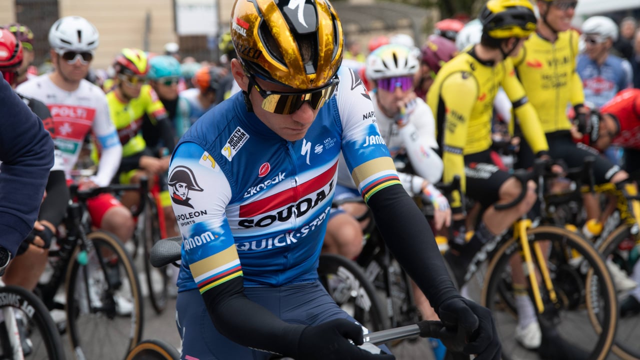 Evenepoel planta cara a Tadej Pogacar