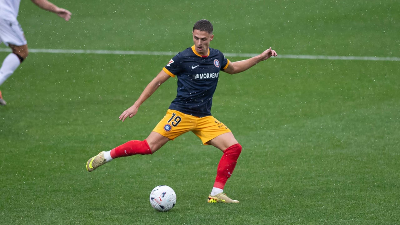 Nacho Quintana, futbolista del Andorra: "Nos hacía falta cambiar la dinámica"