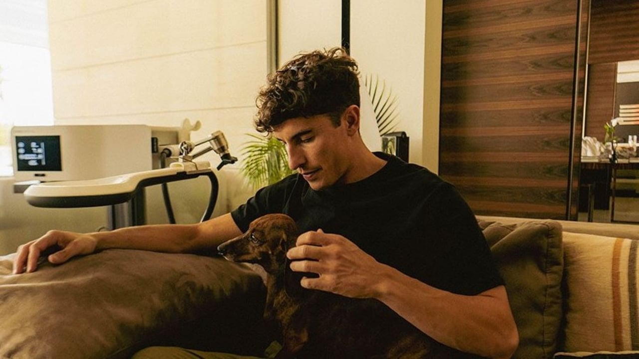 A Marc Márquez le enseñan el camino