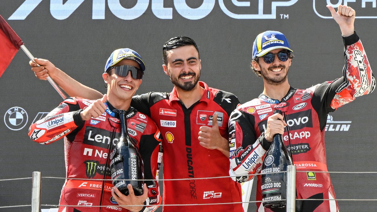 Así queda el Mundial de MotoGP tras la sprint del Gran Premio de República Checa: hasta siete pilotos luchando por el título