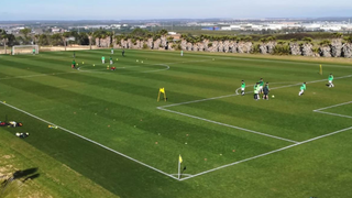 El paraíso futbolístico de Islantilla que pasó de atraer grandes clubes a vender su césped
