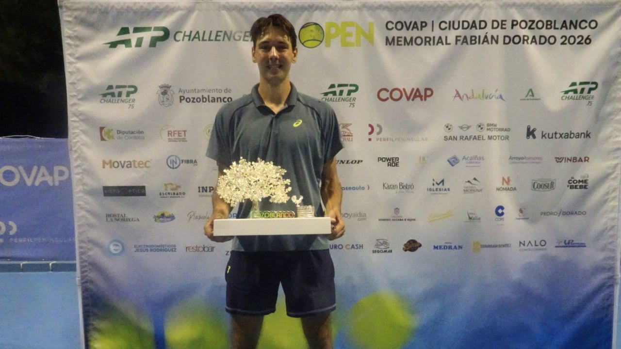 Chris Rodesch, campeón del ATP Challenger de Pozoblanco 2026