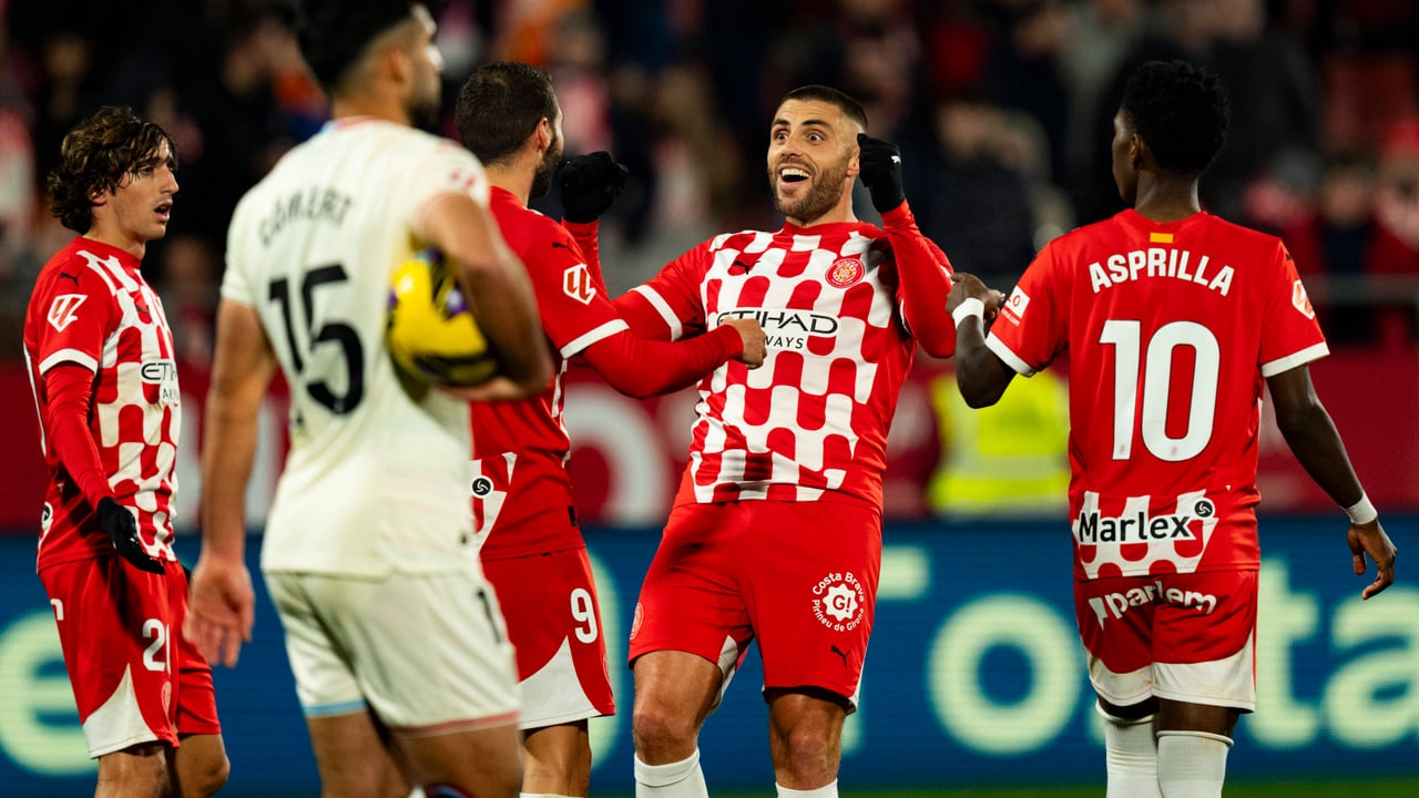 El Girona domina LaLiga