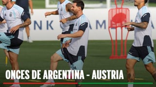 Argentina - Austria: alineaciones probables, horario y dónde ver en TV el partido de la jornada 2 del Mundial 2026 del Grupo J