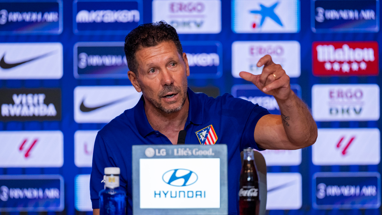 Simeone, tajante con Julián Álvarez: "Creo que está más que claro"