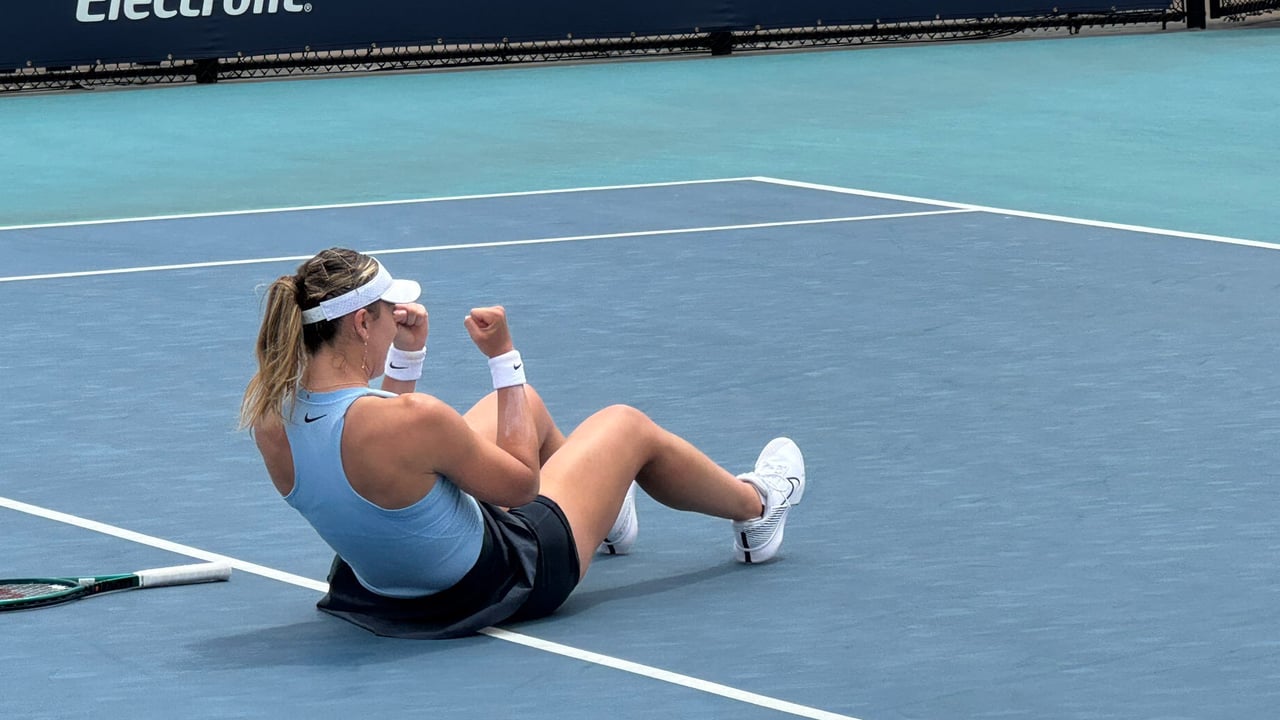 Paula Badosa sobrevive a su peor pesadilla en Miami