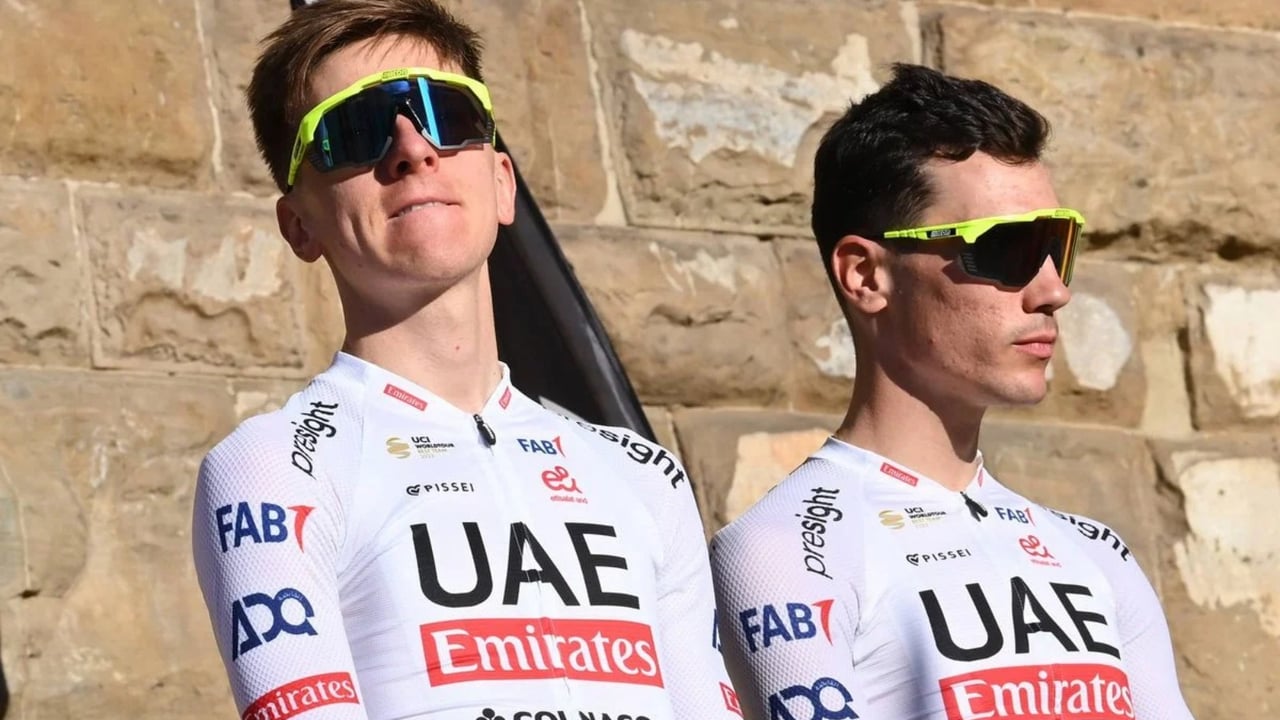 Pogacar se entromete en al adiós de Juan Ayuso