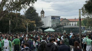 Más de 2.000 béticos presentes en Braga para seguir 'picando piedra' en Europa