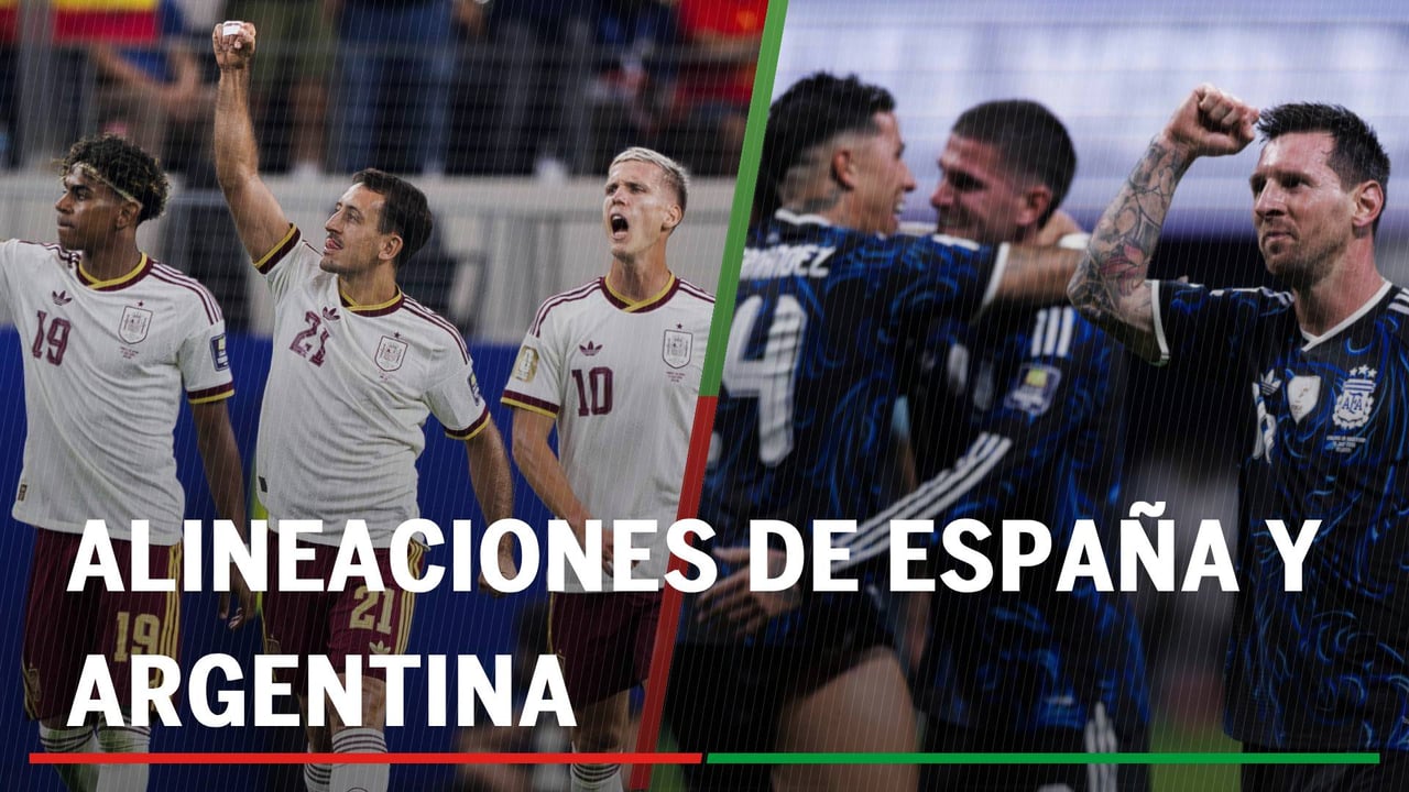 España - Argentina: alineaciones probables, canal y dónde ver en TV hoy la final del Mundial 2026