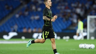 Grimaldo encuentra el gol en Anoeta y reconoce el cambio del Atlético: "He hablado con el míster y él me exige más"