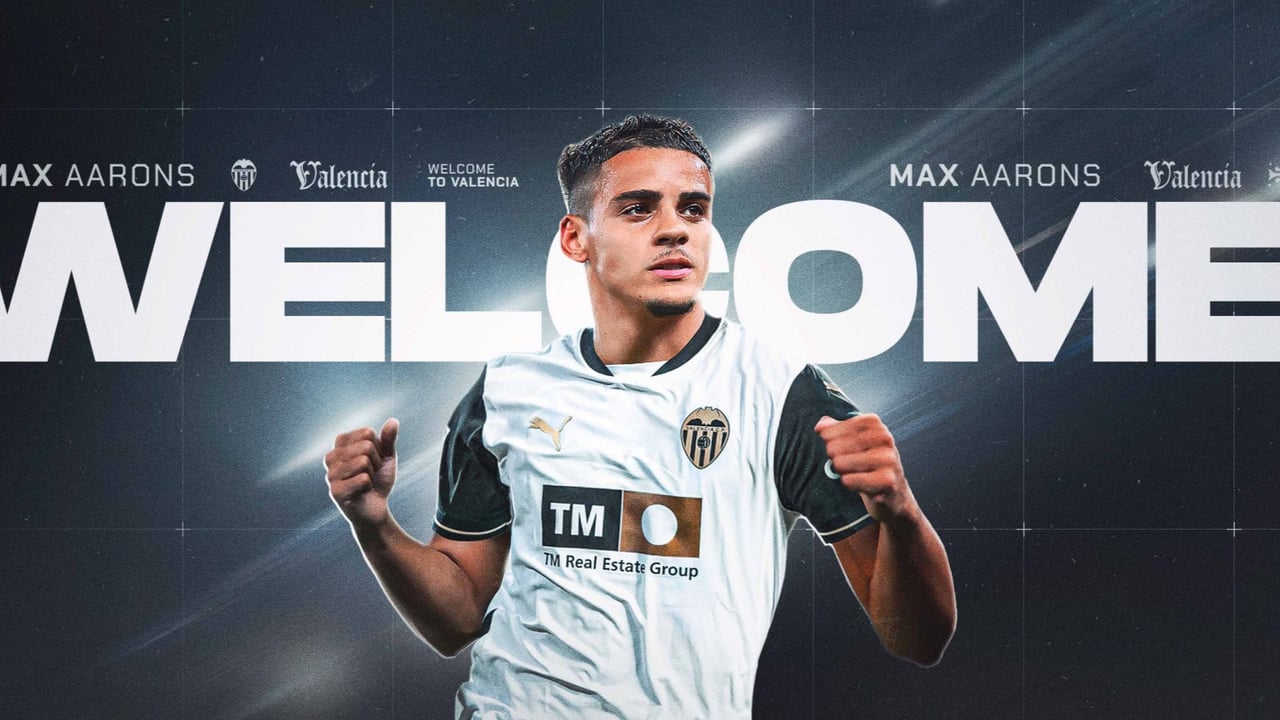 El Valencia anuncia el fichaje de Max Aarons