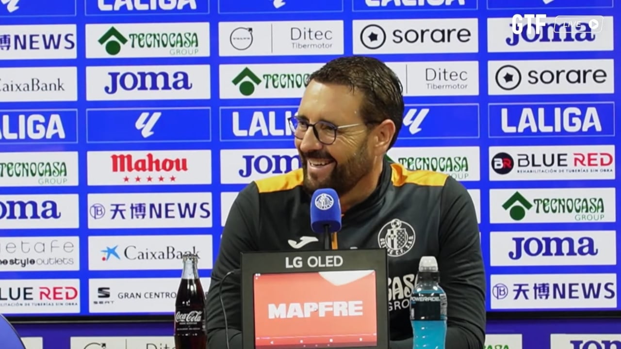 Bordalás aleja las críticas y se compara con los más grandes