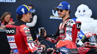 Rossi incendia Ducati con sus declaraciones sobre Bagnaia y Marc Márquez