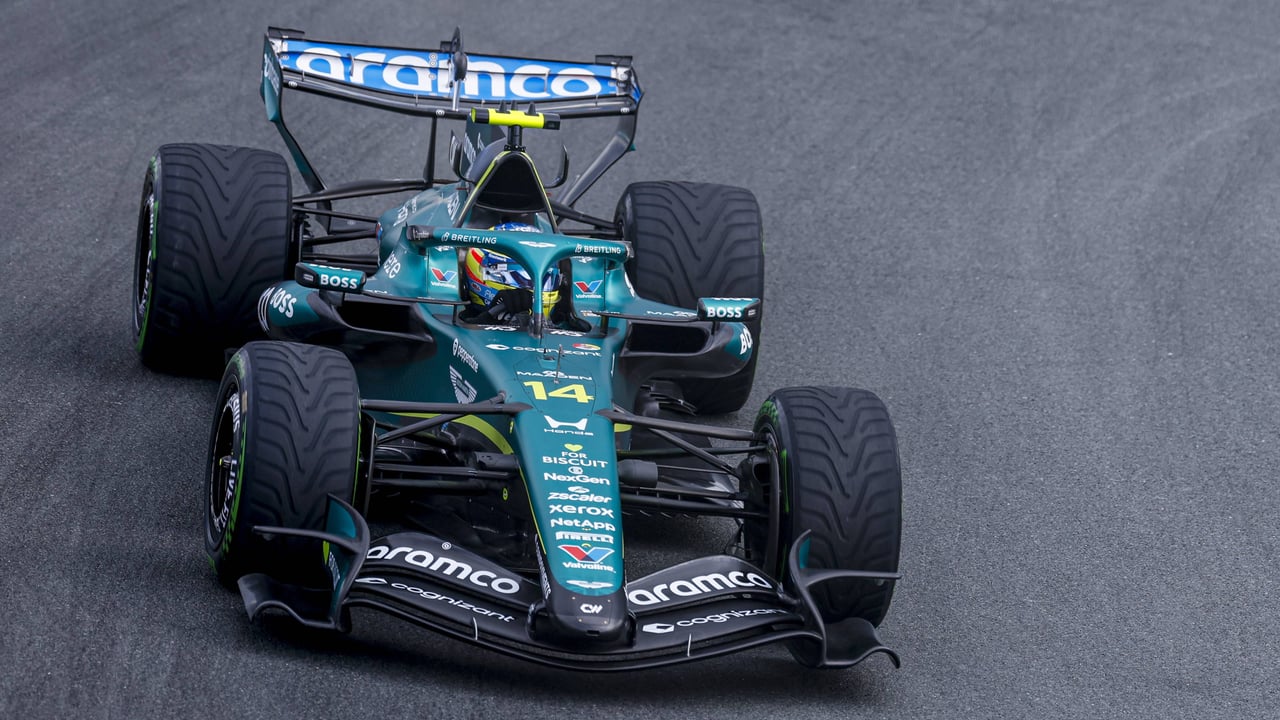 Fernando Alonso manda un aviso en los entrenamientos Libres de Zandvoot de lo que Aston Martin puede dar