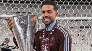 Hugo Sánchez, un sevillano campeón de la Europa League con el Aston Villa: "Emery nos hace estar muy metidos" 