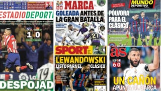 'Despojado' en el Metropolitano, el Madrid golea y el Clásico calienta motores...