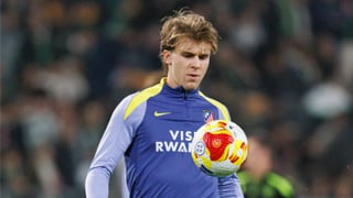 Pablo Barrios se reincorpora al Atlético de Madrid con la mira puesta en la Champions League