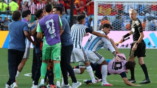 Paredes carga contra la sanción por la pelea con Gavi: "Me parece excesiva"