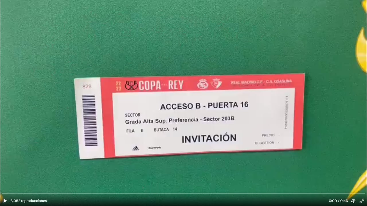 Estafa Final Copa del Rey: ¿Cómo detectar entradas falsas para la final de Copa en el Estadio de la Cartuja?