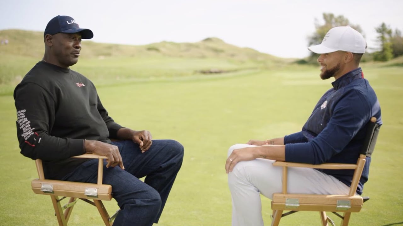 Enfrentamiento entre Curry y Michael Jordan