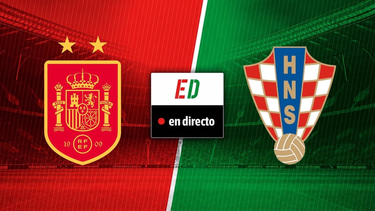 España - Croacia, en directo el segundo partido de España en la Nations League en vivo online