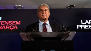  Laporta anuncia medidas contra la UEFA por lo sucedido en el Atlético de Madrid - Barcelona: "Es intolerable lo que nos han hecho"