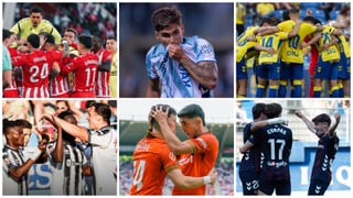 Los partidos de la jornada 42 en LaLiga Hypermotion | El Racing es campeón, mientras que Almería, Málaga, Las Palmas y Castellón disputarán el playoff de ascenso