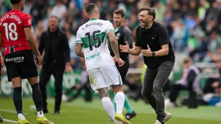 Eder Sarabia, tras cortar la mala racha: "﻿Me dijo Bragarnik que a ver si el de arriba... y hoy nos ha tocado"