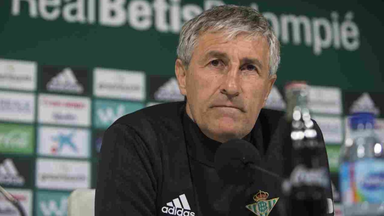 La reflexión de Setién sobre el Betis: "Cambiamos muchas cosas importantes y por eso nos hacen sentir partícipes de los éxitos actuales"