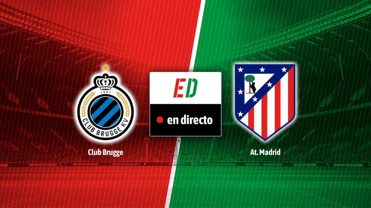 Brujas - Atlético de Madrid en directo: resultado del partido de hoy de la Champions League