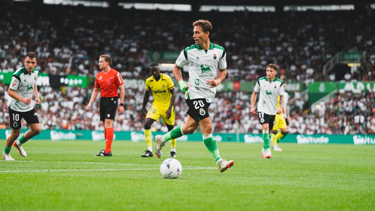 La alegría de Sergio Canales en el Racing de Santander: "Si miro hacia atrás, solo puedo sentir agradecimiento"