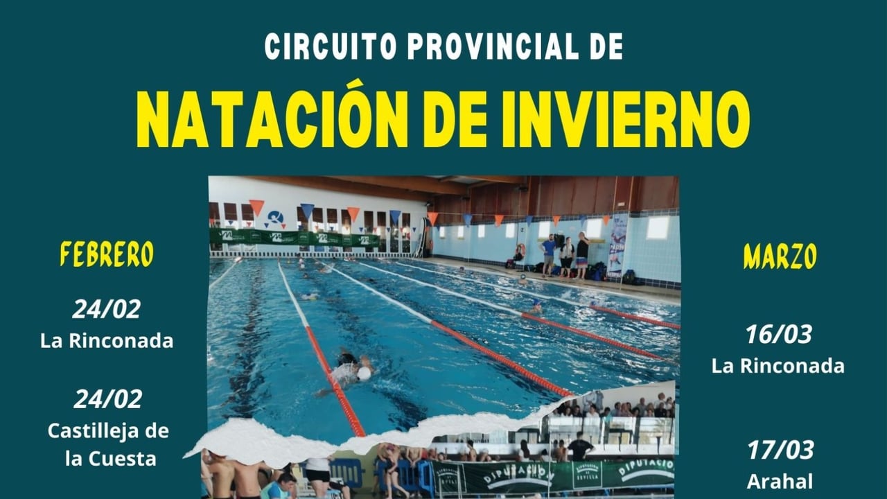 El Circuito Provincial de Natación de Invierno arranca este fin de semana